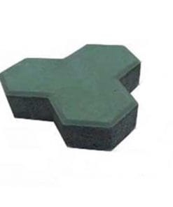 Gạch lát block vỉa hè tự chèn Terrazzo chữ Y