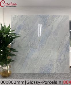 Gạch lát nền Catalan 80×80 vân đá xanh 8049