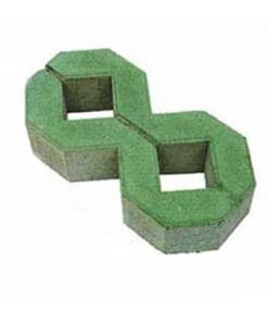Gạch lát vỉa hè trồng cỏ 2 lỗ