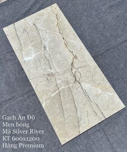 Gạch nhập khẩu Ấn Độ 60x120cm Silver River