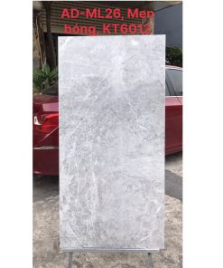Gạch nhập khẩu Ấn Độ 60x120cm vân đá ghi sáng HM26