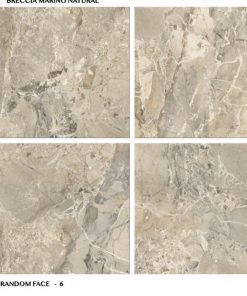 Gạch nhập khẩu Ấn Độ 80x80cm vân đá nâu vàng HM568