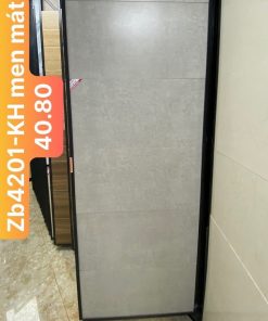 Gạch nhập khẩu Trung Quốc 40×80 vân đá loang ghi HM4201