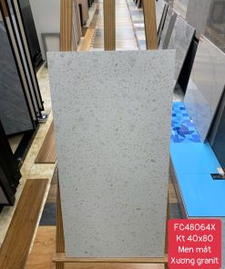 Gạch nhập khẩu Trung Quốc 40×80 vân đá Terrazzo 48064X