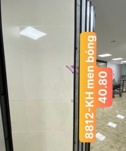 Gạch nhập khẩu Trung Quốc 40×80 vân đá vàng HM8812
