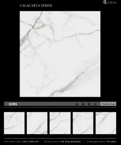 Gạch ốp lát 100×100 cm Catalan trắng khói 1001