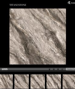 Gạch ốp lát 100×100 cm Catalan vân đá chảy nâu trắng 1055