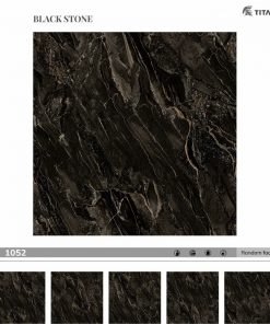 Gạch ốp lát 100×100 cm Catalan vân đá loang đen 1052