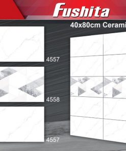 Gạch ốp lát 40×80 TASA màu vân mây 4557-4558