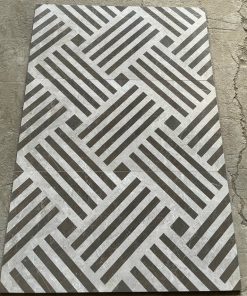 Gạch ốp lát 40x80cm Trung Quốc zixzac nâu xám 4A03