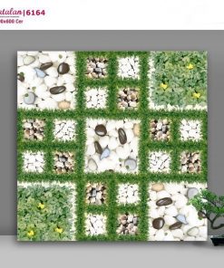 Gạch ốp lát 60×60 cm Catalan giả sỏi cỏ 6164