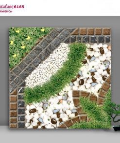 Gạch ốp lát 60×60 cm Catalan giả sỏi cỏ 6165