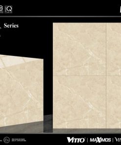 Gạch ốp lát 80x80cm Vitto vân đá vàng 5823