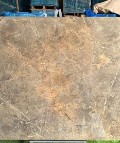 Gạch ốp lát  Ấn Độ 120x120cm vân đá nâu Fusion Brown