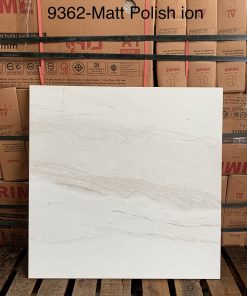 Gạch ốp lát ghi xám trắng 60x60cm Prime 9362