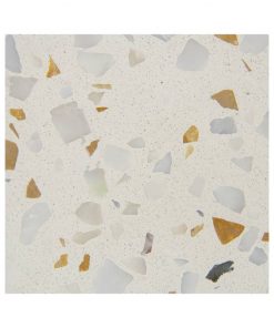 Gạch ốp lát Terrazzo kích thước 600x600mm màu trắng JX1214