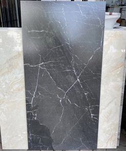 Gạch ốp lát Trung Quốc vân đá ghi xám chớp trắng HM12873