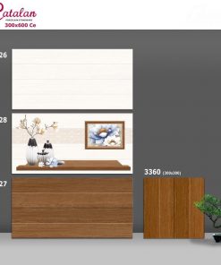 Gạch ốp tường Catalan 30×60 giả vân gỗ 3926-3927-3928