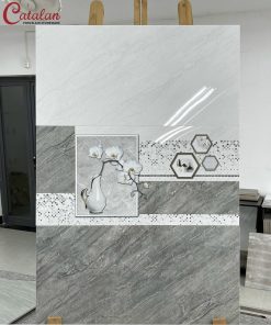 Gạch ốp tường Catalan 30×60 màu ghi đá chảy 3207-3208-3209