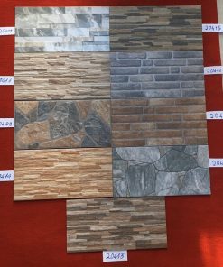 Gạch thẻ ốp tường trang trí nhập khẩu các màu 20x40cm HM-2040