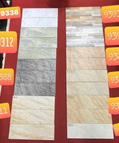 Gạch thẻ ốp tường trang trí nhập khẩu các màu 9x30cm HM-0930