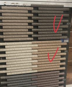 Gạch thẻ ốp tường trang trí nhập khẩu các màu thẻ que đóng vỉ 501-503-504-505-506-507