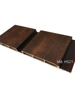 Gỗ nhựa ốp tường 2 sóng ngang Việt Ý HS21