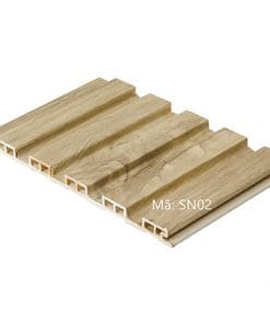 Gỗ nhựa ốp tường loại sóng nhỏ Việt Ý SN02