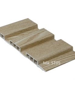 Gỗ nhựa ốp tường loại sóng to Việt Ý ST05