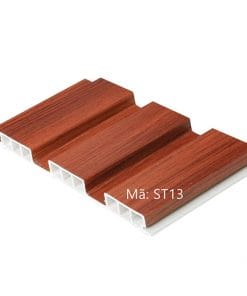 Gỗ nhựa ốp tường loại sóng to Việt Ý ST13