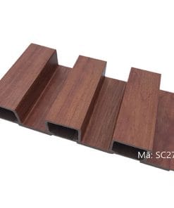 Gỗ nhựa ốp tường ngoài trời loại sóng cao Việt Ý SC27