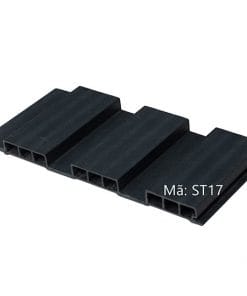 Gỗ nhựa ốp tường ngoài trời loại sóng to Việt Ý ST17