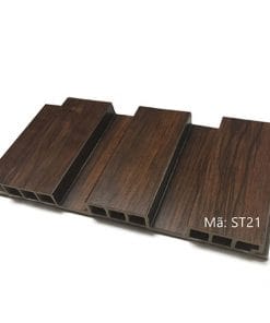 Gỗ nhựa ốp tường ngoài trời loại sóng to Việt Ý ST21