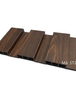 Gỗ nhựa ốp tường ngoài trời loại sóng to Việt Ý ST25