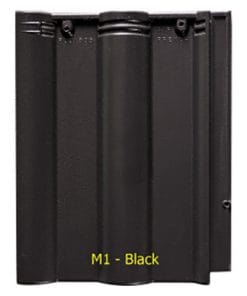 Ngói màu sóng Fuji M1 Black