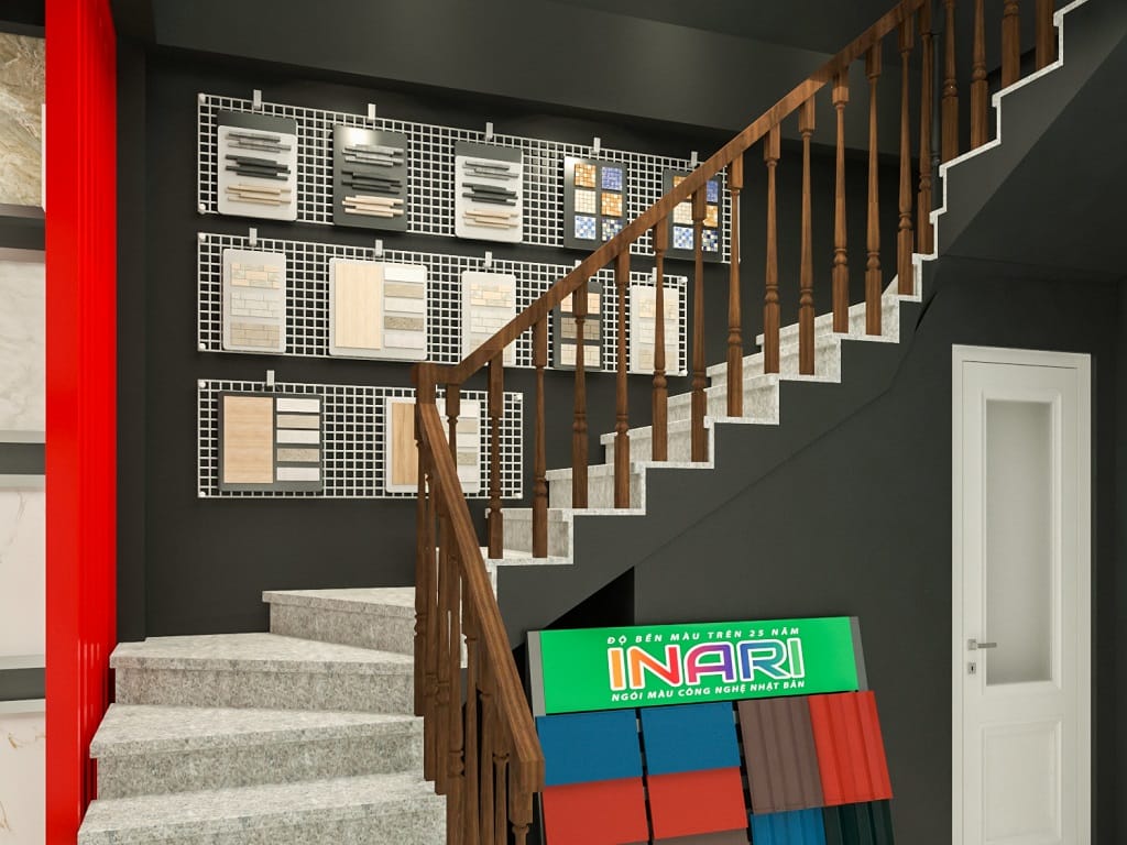 showroom gạch hoàng mai 66 lạc trung