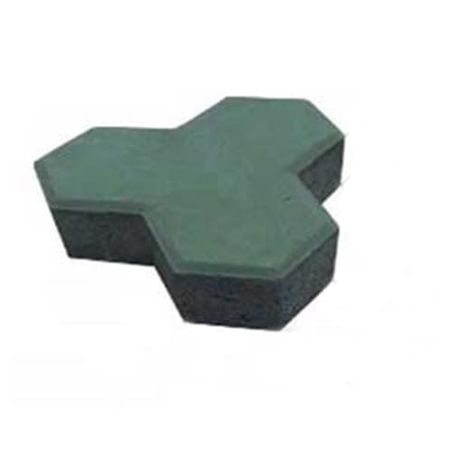 Gạch lát block vỉa hè tự chèn Terrazzo chữ Y