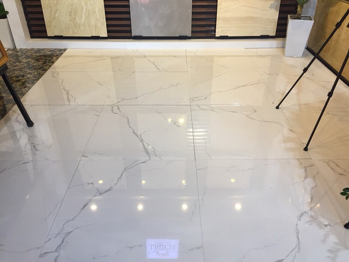 Gạch lát nền 80×80 CMC màu vân mây trắng khói MT 88005