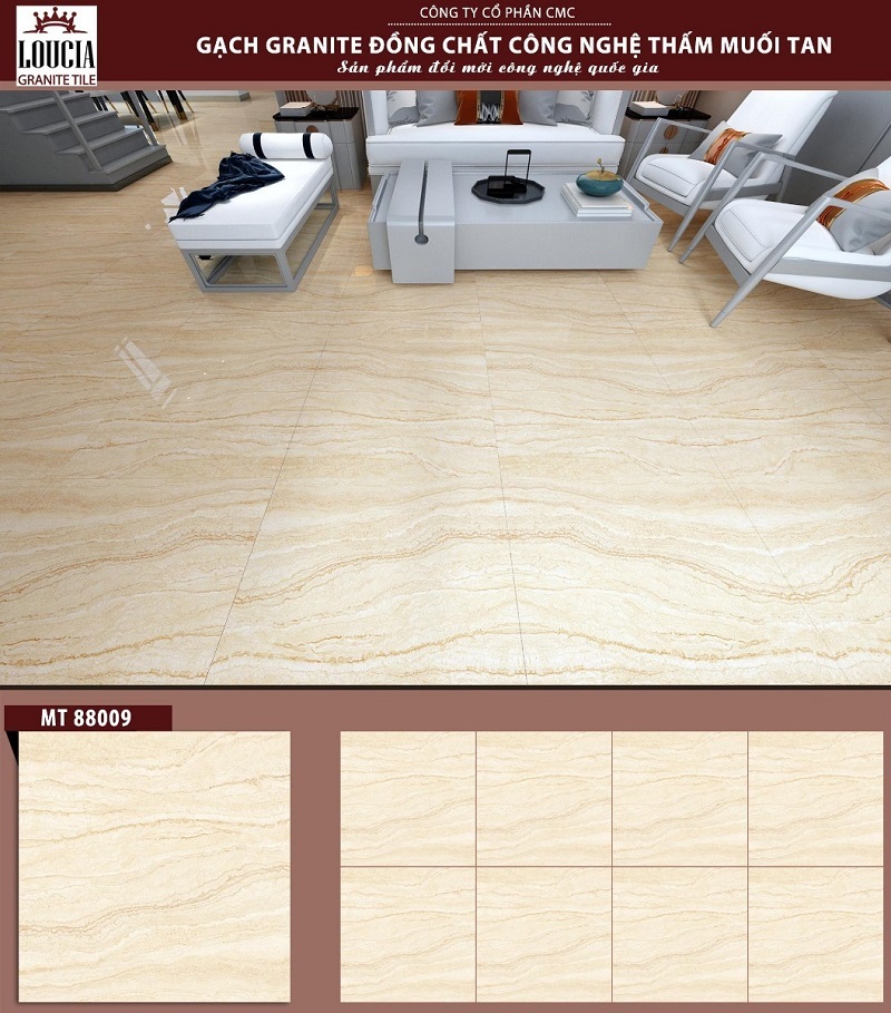 Gạch lát nền 80×80 CMC MT 88009