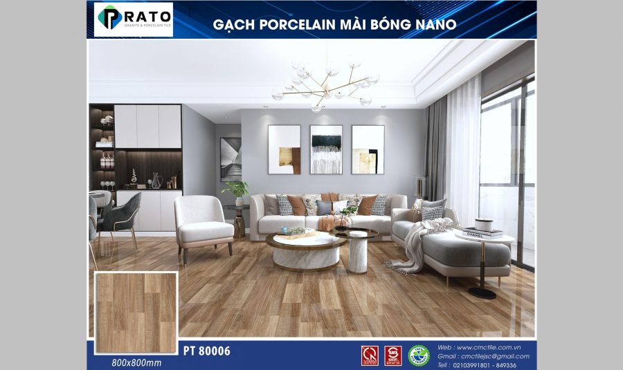 Gạch lát nền 80×80 CMC PT 80006