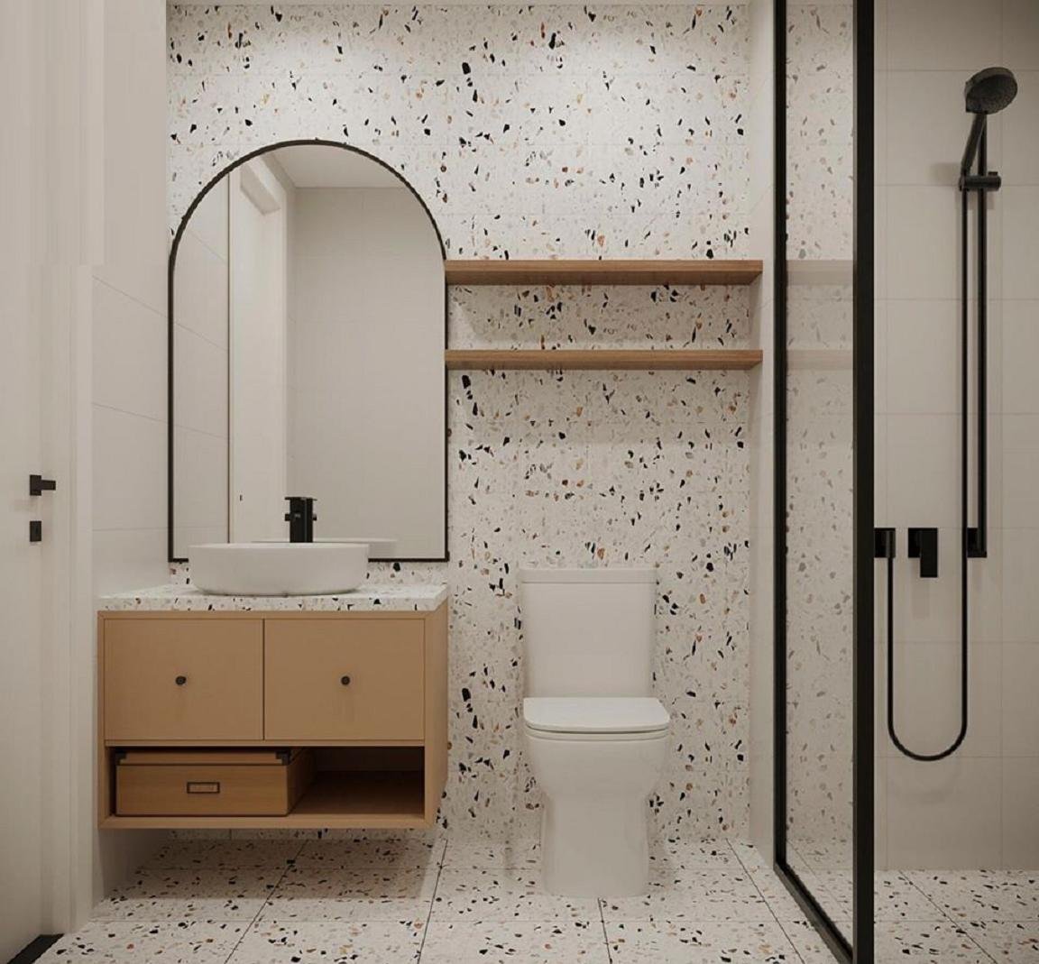 Gạch lát nền giả Terrazzo 600x600x9.5mm 6929