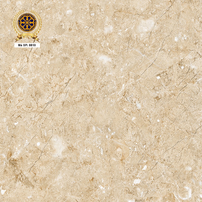 Gạch lát nền,ốp tường 80x80cm màu vân đá vàng Vicenza 8810