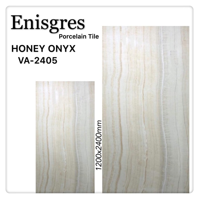 Gạch nhập khẩu Ấn Độ 120x240cm dọc dưa vàng VA2405