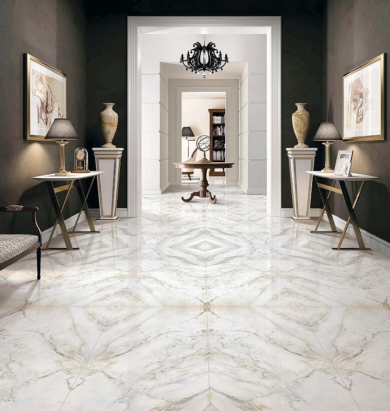 Gạch nhập khẩu Ấn Độ 60x120cm MARMI DI CARRARA