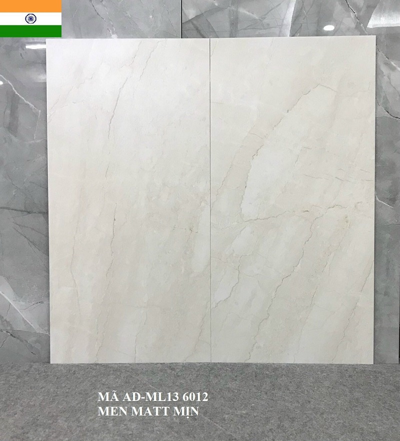 Gạch nhập khẩu Ấn Độ 60x120cm vân đá vàng HM136012