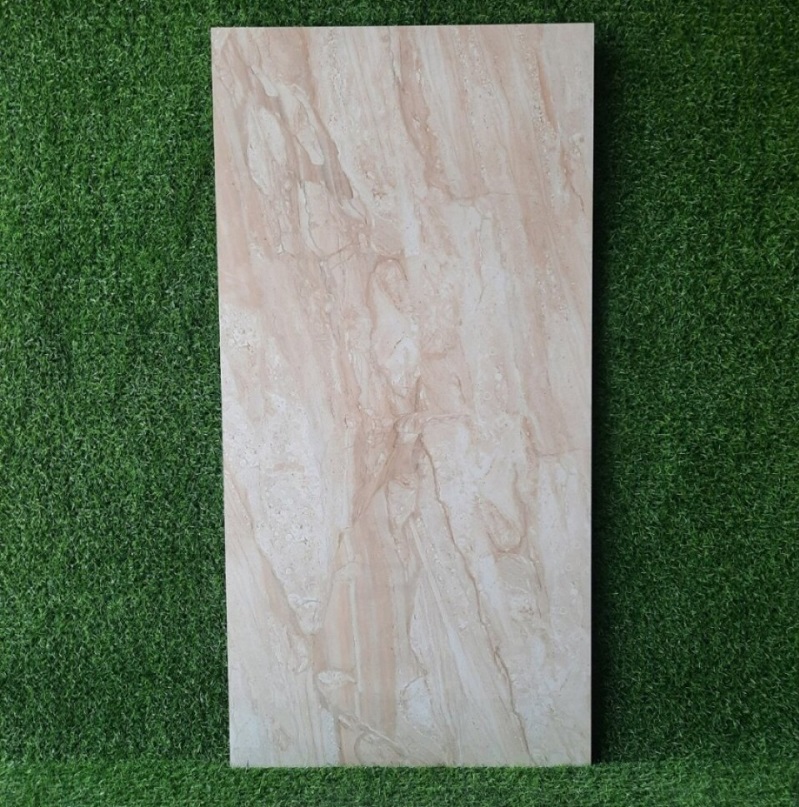 Gạch nhập khẩu Ấn Độ 60x120cm vân đá vàng HM535