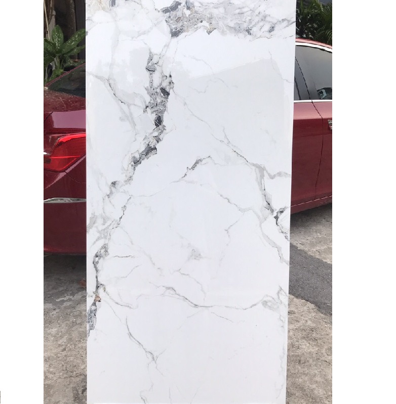 Gạch nhập khẩu Ấn Độ 60x120cm vân khói HM12