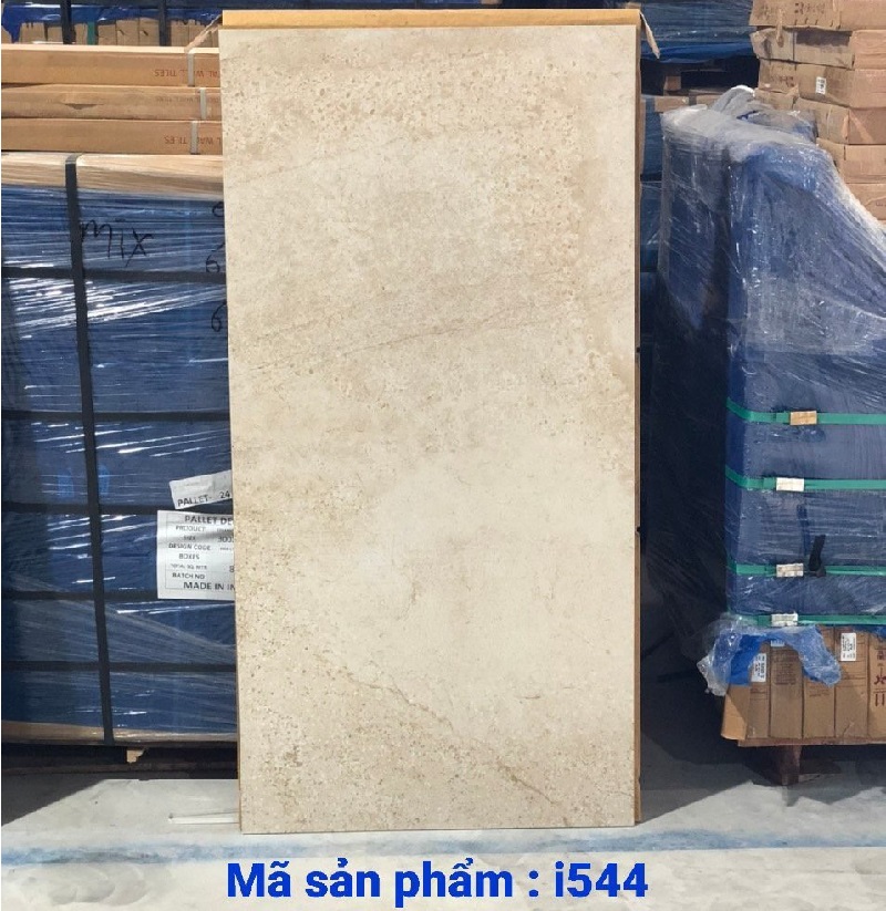 Gạch nhập khẩu Ấn Độ 60x120cm vàng kem I544
