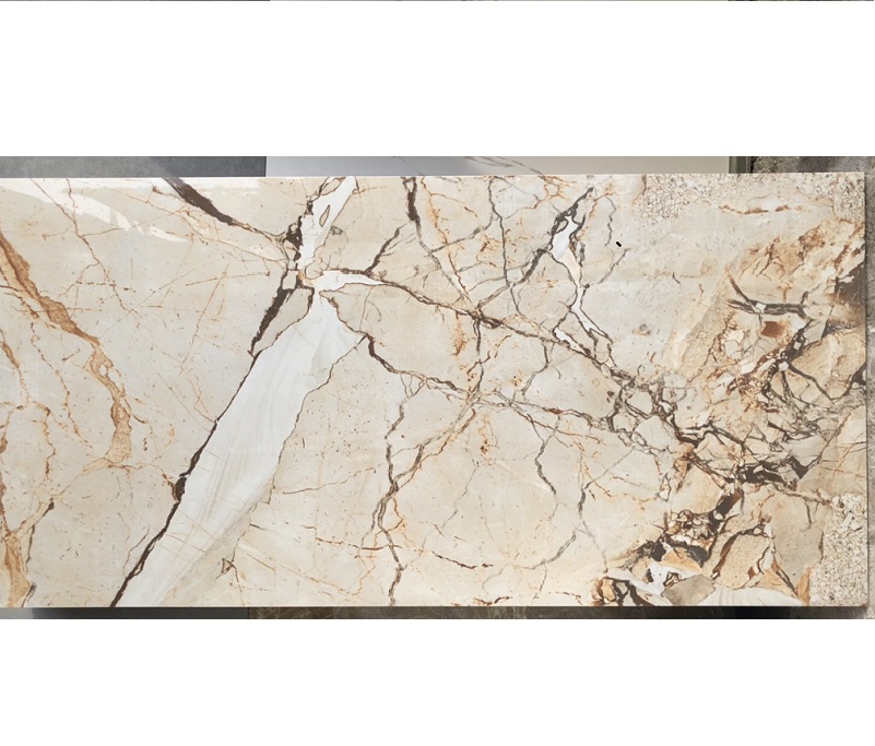 Gạch nhập khẩu Ấn Độ 60x120cm vàng tia sét HM21