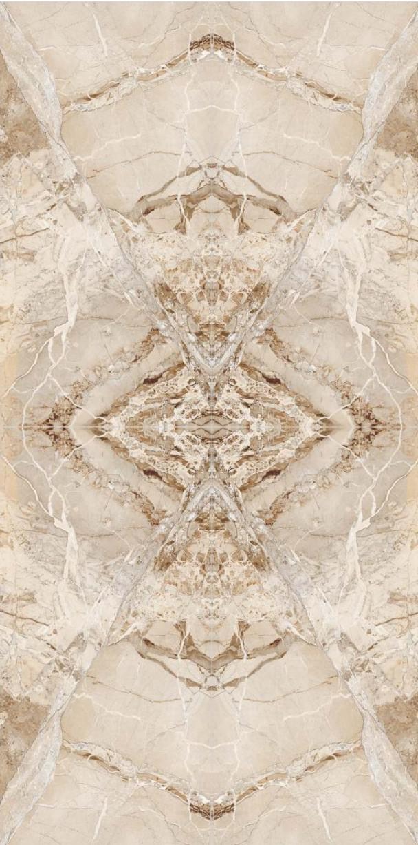 Gạch nhập khẩu Ấn Độ 800×1600 BLUE BRESCIA BOOKMATCH